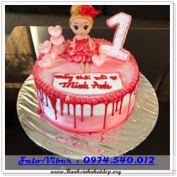 Mẫu Bánh Sinh Nhật Đẹp - A1167